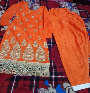 Elegant Wedding Heavy Work Embroidery Suit Salwar