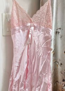 Pink Lace Nightgown