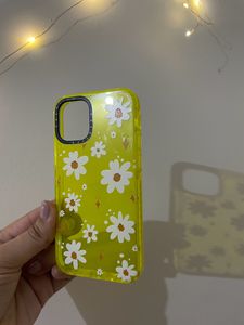 Neon Green Sunflower Case - iPhone 12 Mini