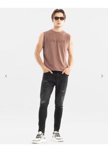 Snitch Men Relaxed Fit Jeans With 5 Pocket Styling