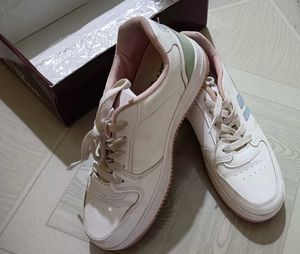 Stylish White Sneakers