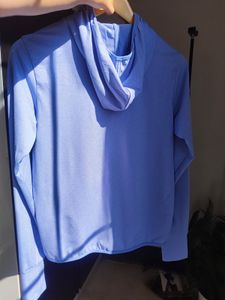 Uniqlo Light Blue Active Hoodie