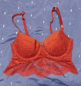 Red Lace Bra