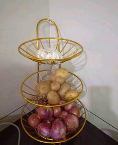 Fruits And Vegetables Basket 3 &amp; 2 Tire