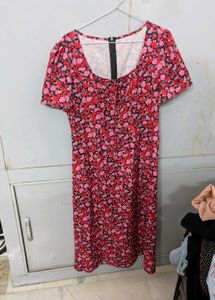 sundress Floral Print Dress