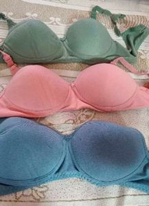 3 Set Of Light Padded Bra