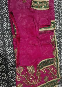 Partywear Saree With Blouse