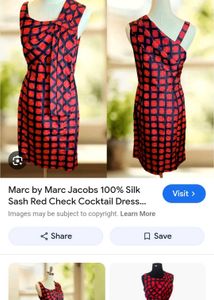 Authentic Marc Jacobs 100% silk dress