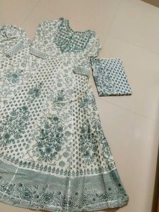 New Kurta Pant Set With Dupatta