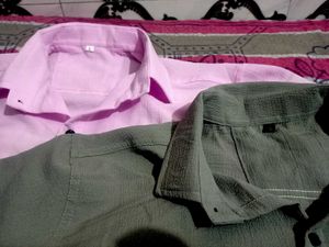 Stylish Men&#39;s Shirt Cool Shirts Pack of 2