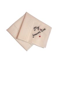 Love Symbol Embroidery Kerchief Pack Of 2 King Siz
