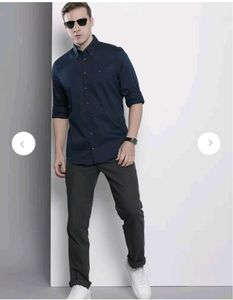 Tommy Hilfiger Navy Blue Shirt