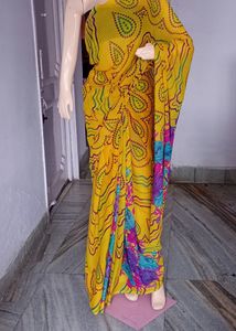 Office Wear Floral Saree