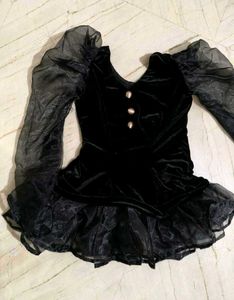 Elegant Black Ethnic Gown