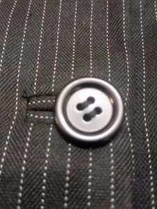 Black Blazer White Lines