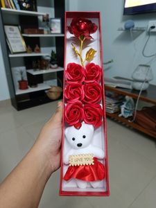 Teddy And Rose Gift Item