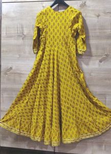 Mustard Yellow Kurti