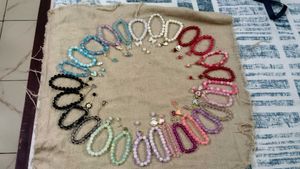 Beaded Charm Bracelet Collection