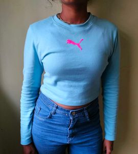 Light Blue Long Sleeve Tee