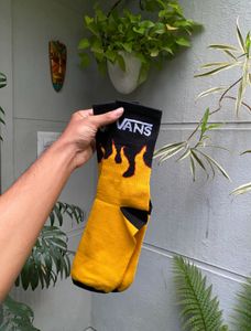 Vans Fire Printed Socks (Pair Of 2)