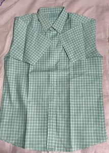 Green Checked Shirt