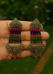 Beaded Dangle Earrings