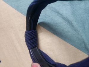 Navy Blue Knotted Headband