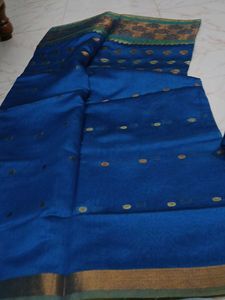 Blue Saree With Blouse