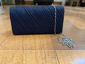 Navy Blue Sling bag/Clutch