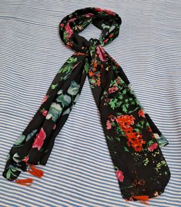 Green Black Rose - MULTI COLORED STOLE