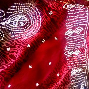 Saree🔥 Full Work On Anchal(Pallu)