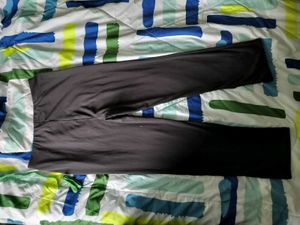 Black Straight Leg Pants by bliss club