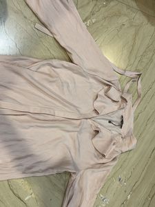 Striped Tie-Neck Top