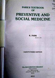 Park&#39;s Textbook Of Preventive And Social Medicine, 23rd Edition