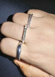 Gold And Silver plated Pinteresty rings COMBO