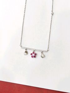925 Silver Pendant Chain With Hallmark