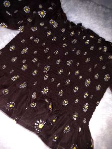 Daisy Print Top