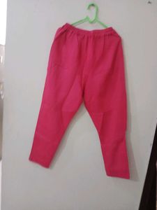 Green &amp; Pink Kurta Set