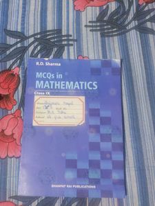 R.D. Sharma Mathematics Class IX With Mcq