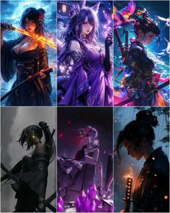 Solo Leveling Anime Wall Poster Set of 6 | A4 Size