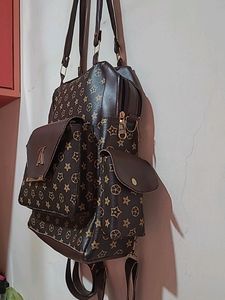 LV Print _Backpack
