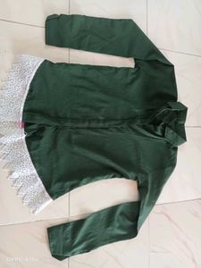 Green Shirt For Girls