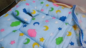 3 Items Baby Bad, 1 Duppata, Caring Bag