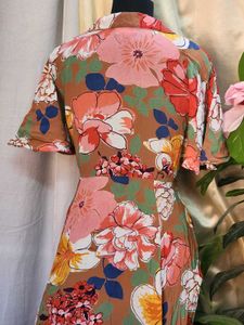 Floral Maxi Dress With Pockets