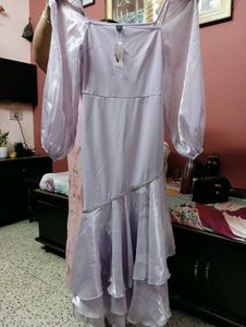 Lilac Shein Party Dress