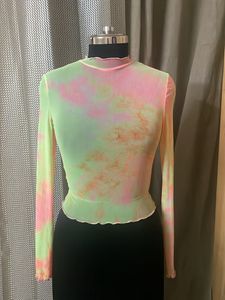 Neon Sheer Top