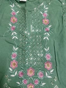 Cotton Kurta Set For Girls