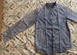 Vintage Indigo Denim Shirt