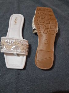 Casual White Sandel