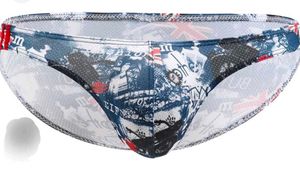 Men&#39;s Breathable Printed Sexy Briefs